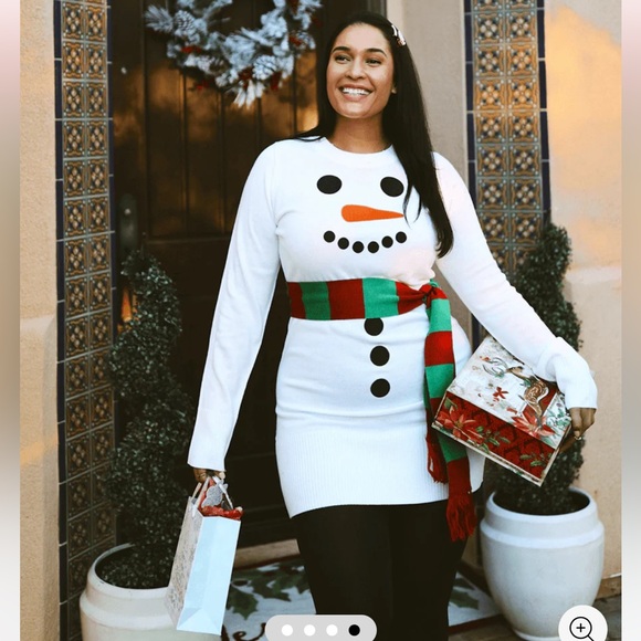 NWT! Tipsy Elves Snowman ⛄️ Sweater - Picture 4 of 8